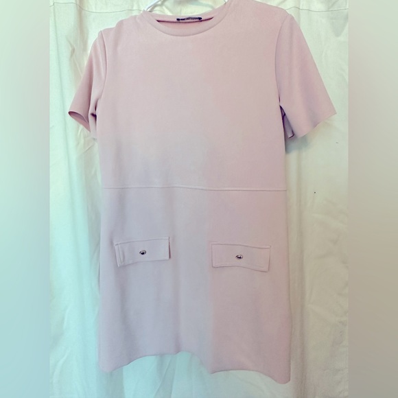 Zara pink tshirt dress - Picture 1 of 3